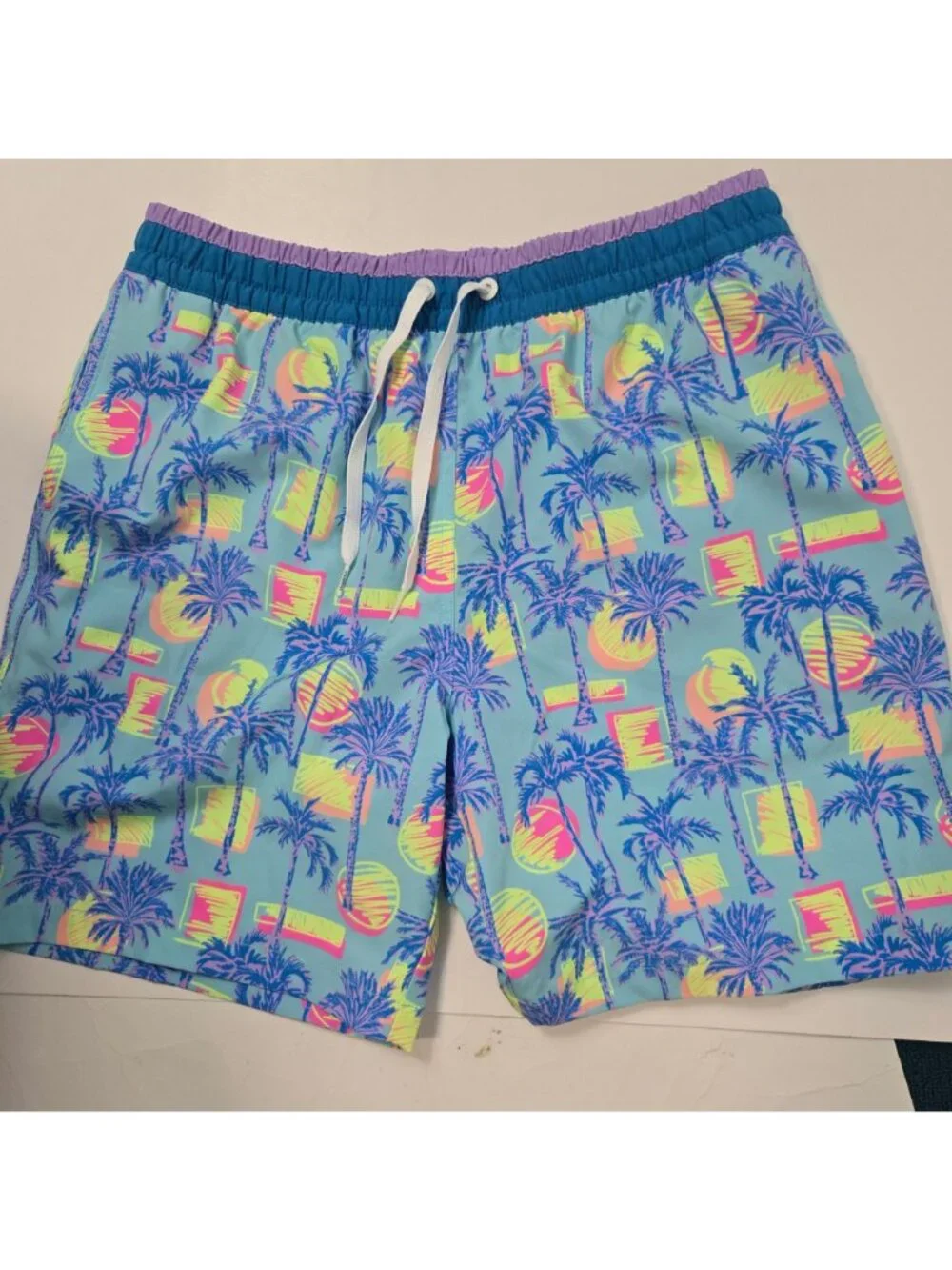 Chubbies Men's Size L Idyllic Swim Trunks 7